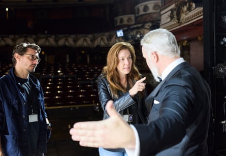Behind the scenes during a rehearsal of Rossini’s Cinderella (La Cenerentola). A new production by English National Opera at the Coliseum, London