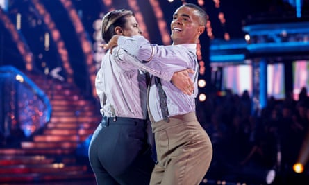 Layton Williams and Nikita Kuzmin on Strictly Come Dancing