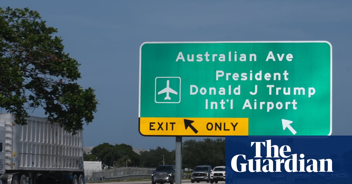 Artist’s rendering of Palm Beach airport’s new look: half "Donald Trump International," half "please don’t cut the safety budget for this."