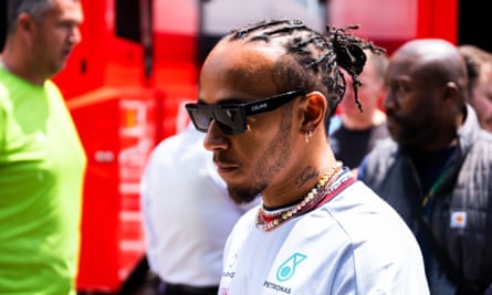 Lewis Hamilton di Circuit de Barcelona-Catalunya