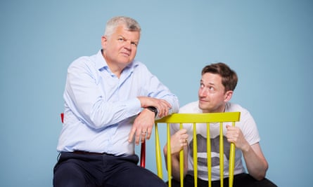 Adrian Chiles and John Robins