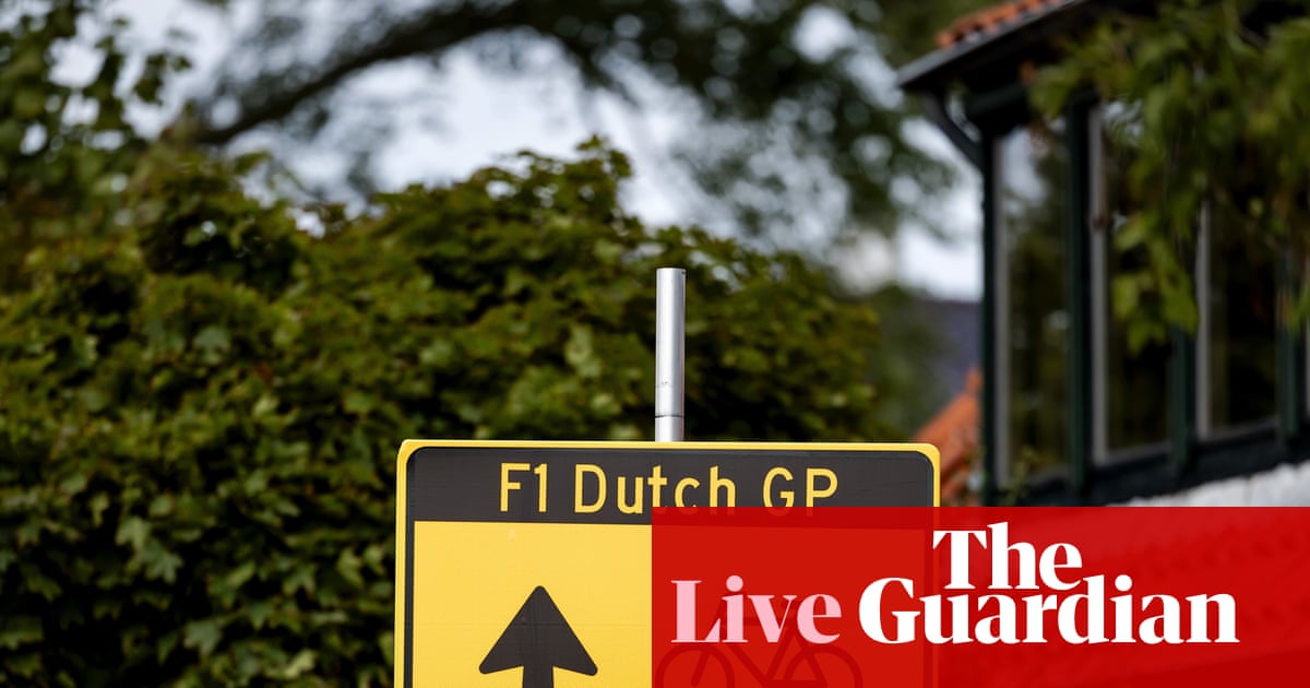 F1: Dutch Grand Prix updates live