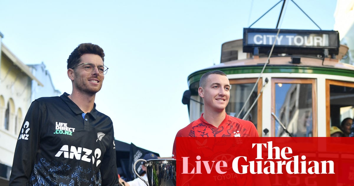 New Zealand v England: first men's T20 cricket international live