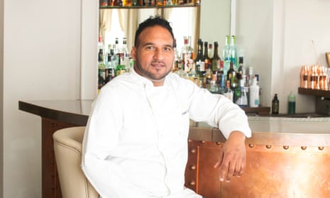 The Michelin-starred chef Michael Caines said that he faced barriers in and out of the kitchen. 