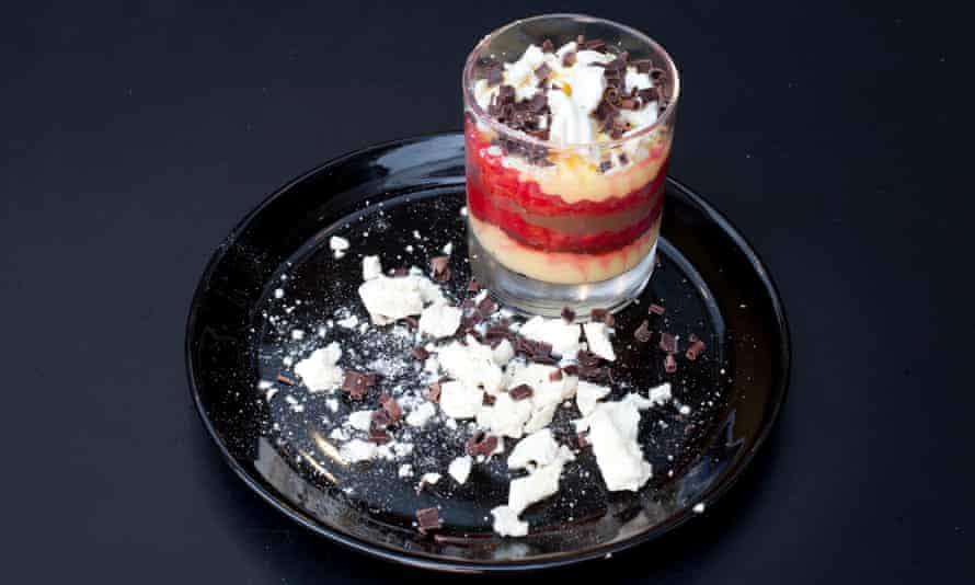 'It is certainly beautiful': zuppa inglese.