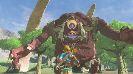 Monster mash … a screenshot from The Legend of Zelda: Breath of the Wild.