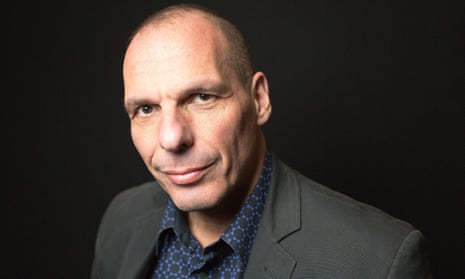 Varoufakis at the Guardian live debate on Europe, where he spoke out against Brexit.