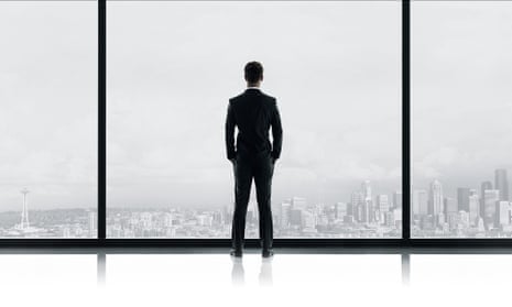 Jamie Dornan as Christian Grey in the film of 50 Shades of Grey.