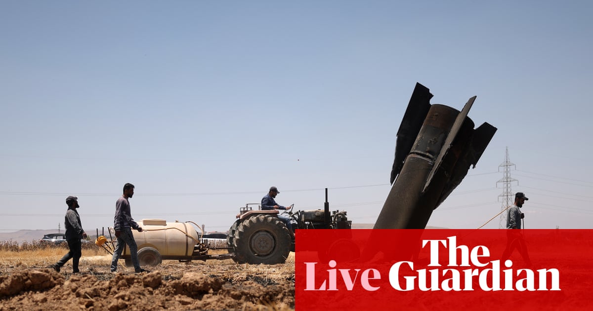 Middle East crisis live: Trump says strait of Hormuz could be open in ‘two or three days’ if Iran peace deal is reached