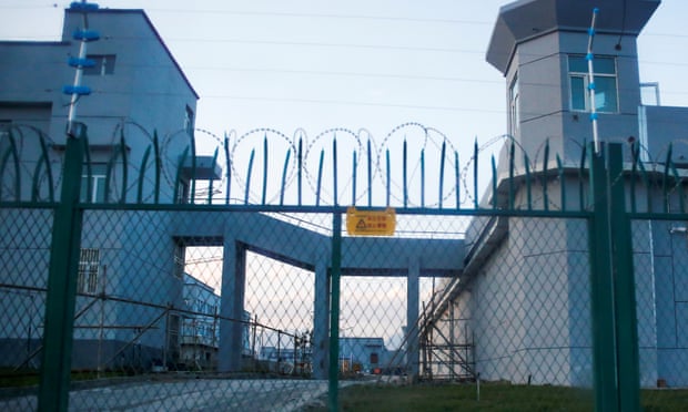 A detention centre in Dabancheng in Xinjiang, China,