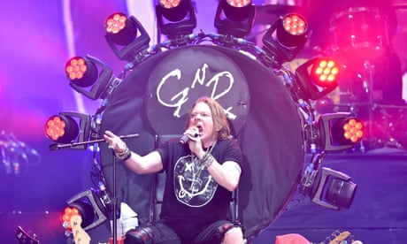 Ac Dc Review Axl Rose Brings Menace As Rock Legends Pull Off A Triumph Music The Guardian