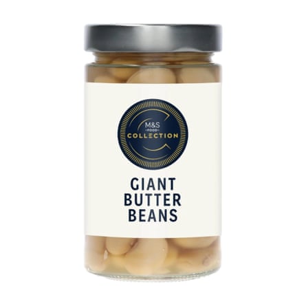 M&S Collection Giant Butter Beans in a jar