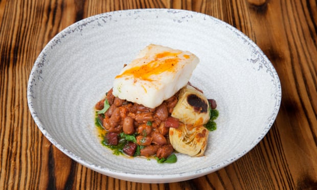 'On a Spice Stew': cod with beans.