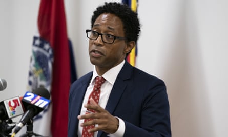 Wesley Bell is St Louis County’s first Black prosecutor.