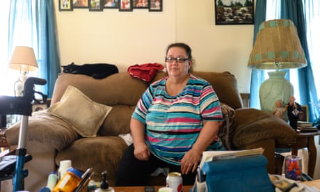 Diana Morgan Magda, 58, at home in Girard, Ohio.