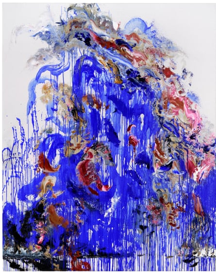 Wall of Water, Sunset by Maggi Hambling.