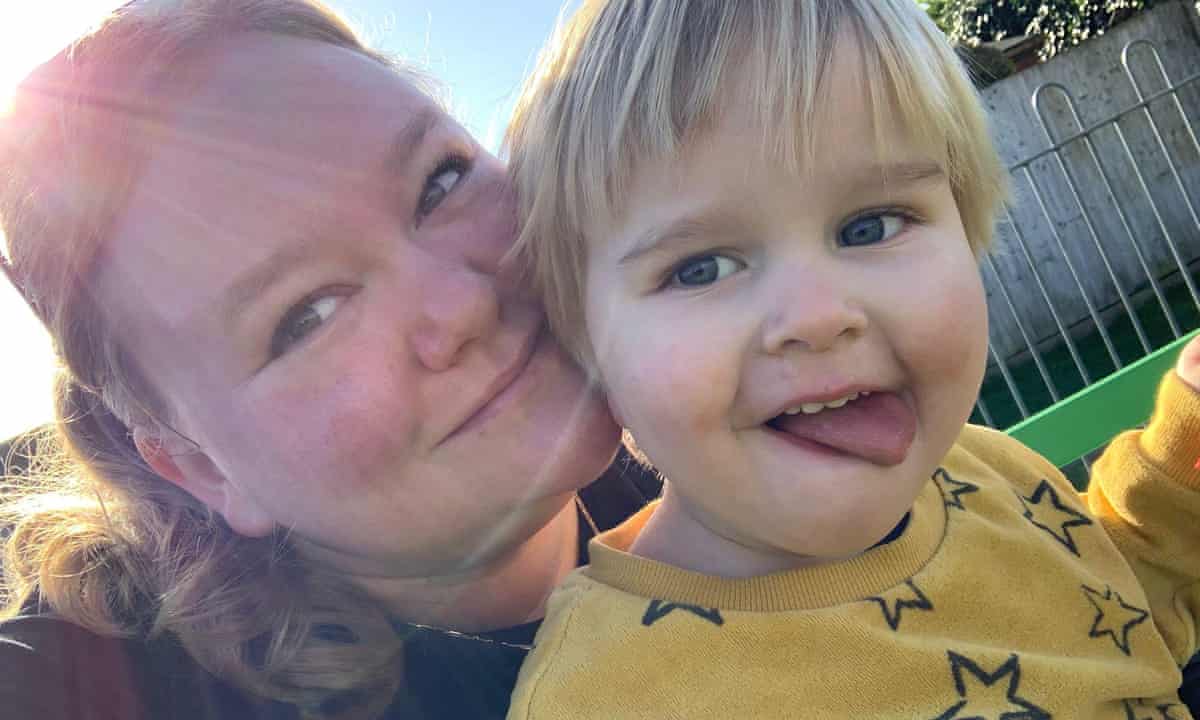 Chloe Kirton, UX Designer feat. her son Bertie
