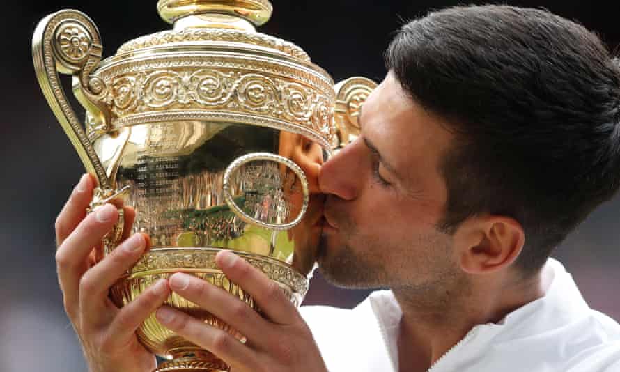Novak Djokovic’s Wimbledon triumph in July