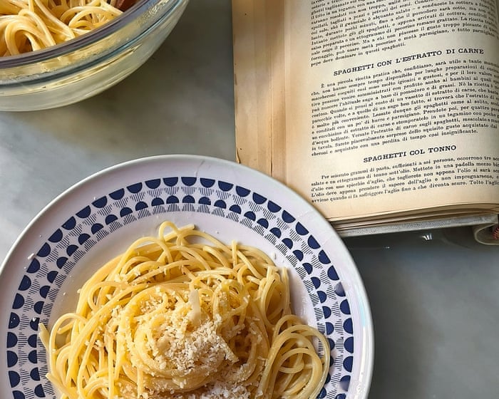 Image accompanying the story: Rachel Roddy’s recipe for spaghetti with Marmite | A kitchen in Rome