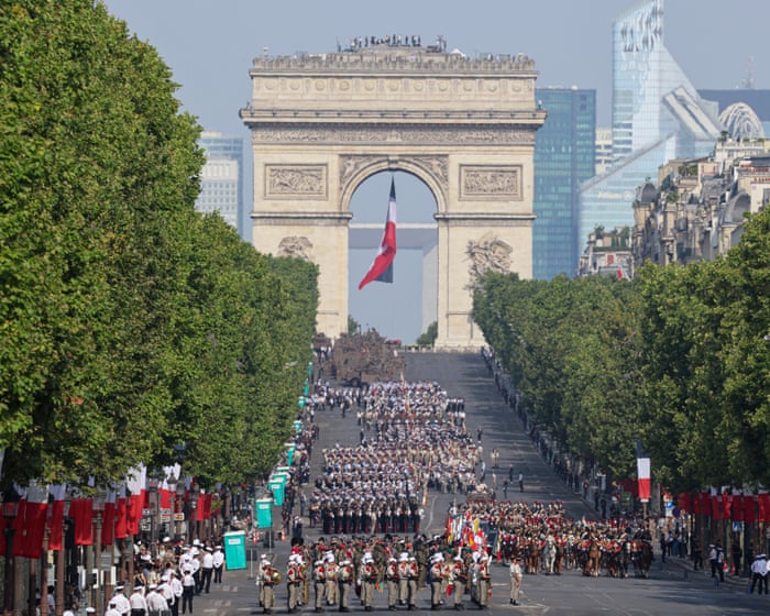 Bastille Day celebrations in France tempered by fear of more wildfires