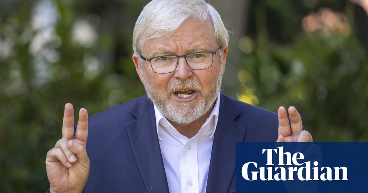 Kevin Rudd says Sky News is using Fox model to radicalise politics in Australia