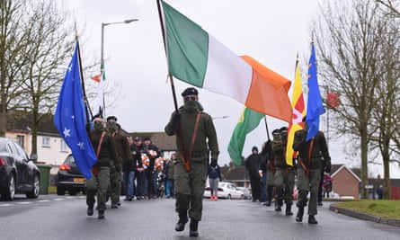 Republican Sinn Féin commemorates the 100-year anniversary of the Easter rising