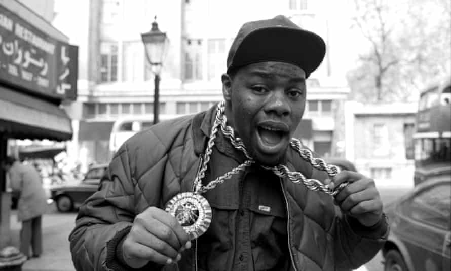 Biz Markie in the late 1980s, around the time of his biggest hit, Just a Friend.