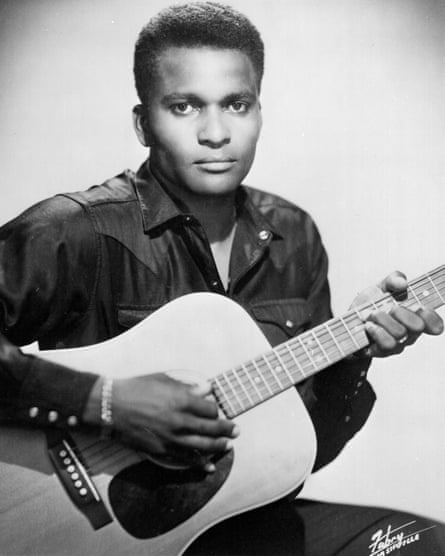 Charley Pride in his mid-30s, the point at which his records began to reach the top of the charts.
