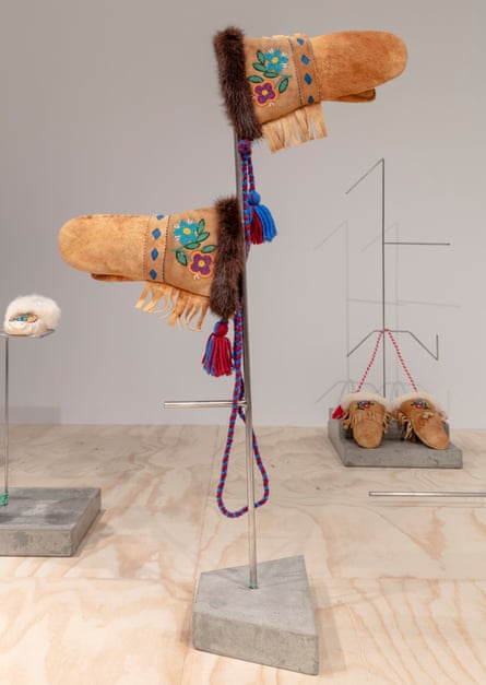 Speculative apparatus 2 for the work of nohkompan by Duane Linklater.
