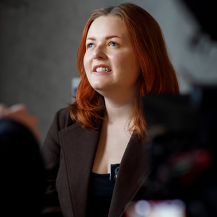 Influencer and blind disability activist Lucy Edwards.