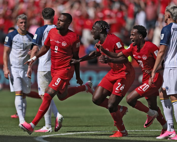 Supersub Cyle Larin rescues point for Canada against Bosnia and Herzegovina