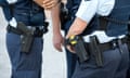 Stock photograph of Queensland police officers