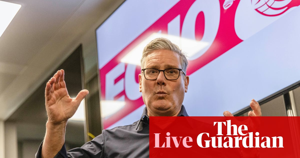 Starmer calls on Labour to to stop navel-gazing' and join fight of our times' as Labour conference begins UK politics live