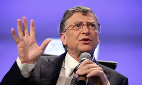 Bill Gates has said climate change increases the risk faced by farmers in world’s poorest countries. 