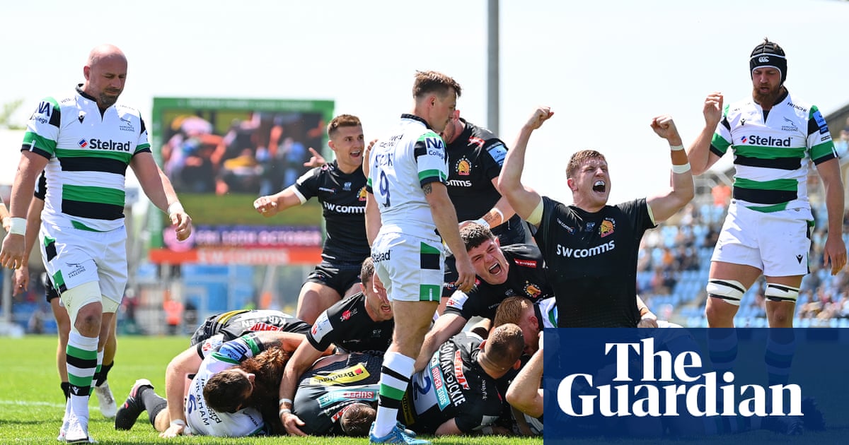 Slade and Vermeulen lead Exeter to 74-3 demolition of hapless Newcastle