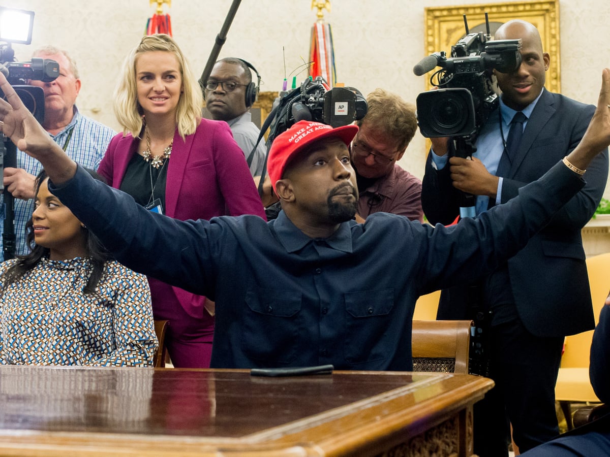 Pity Poor Kanye West If It Takes Donald Trump To Make Him Feel Like A Man Again Hadley Freeman Music The Guardian