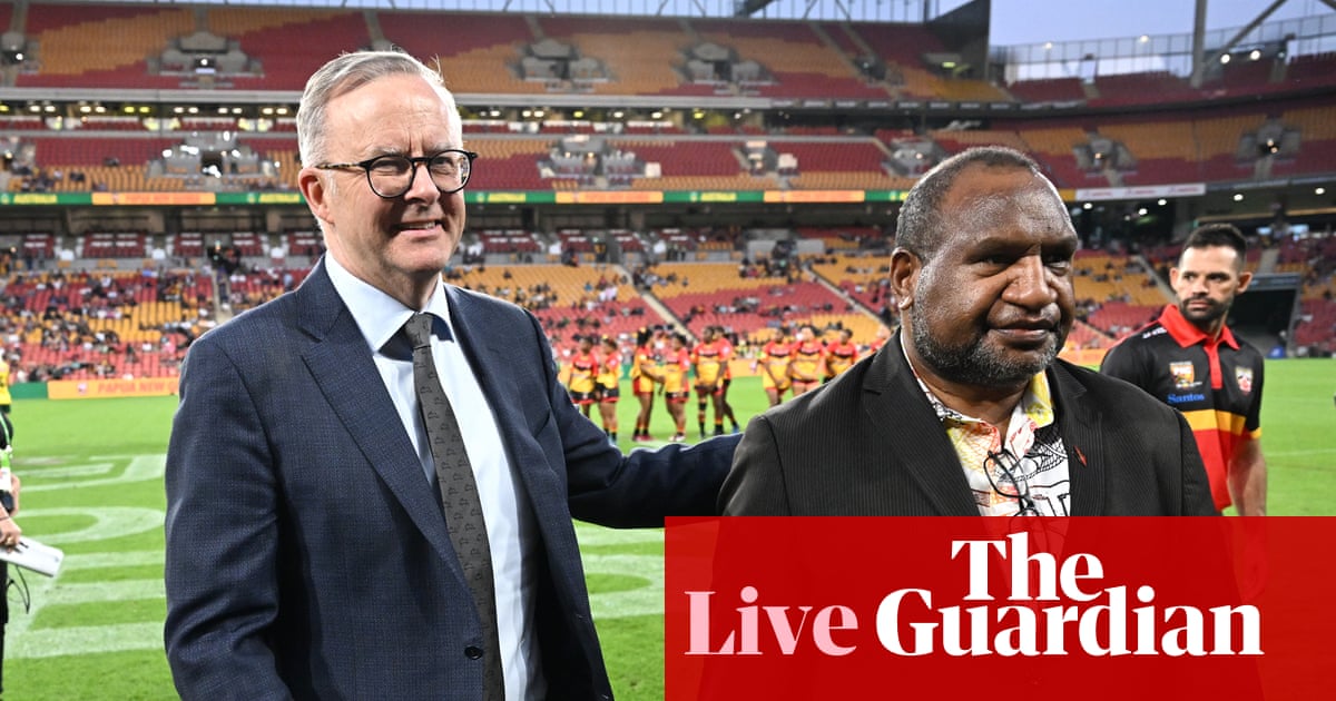Australia news live: PM to host three Pacific leaders in Brisbane, with all eyes on China after missile test