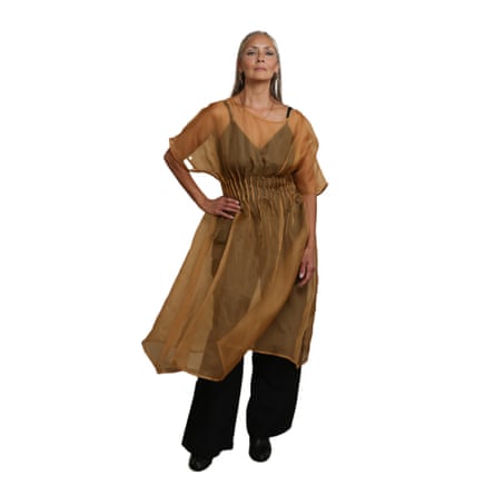 Lora Gene THE FREYA SILK ORGANZA DRESS