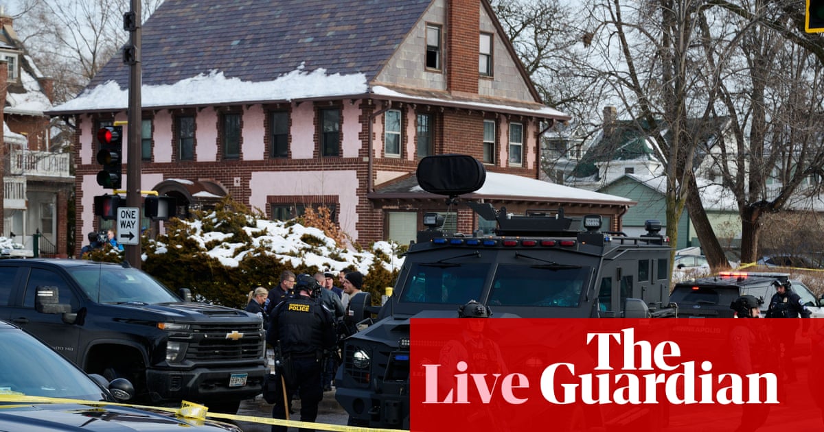 Minneapolis mayor sharply tells ICE to ‘get out’ of city after woman fatally shot – live updates