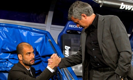 Would a Princess Bridge-style duel be the best way for the Manchester City manager and his rival to face off?