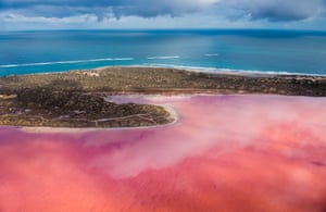 The Pink Lakes Of Australia In Pictures Environment The Guardian