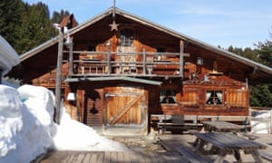 ‘A small wooden chalet bursting with smug diners.’