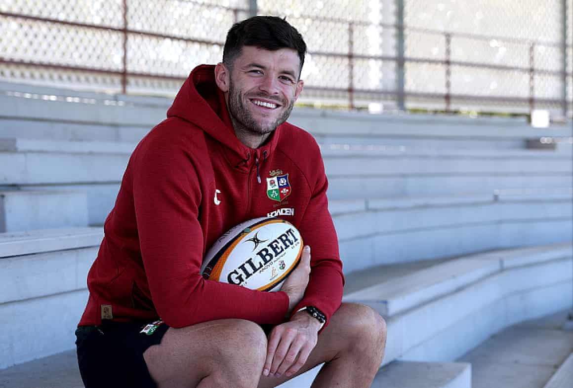 Blair Kinghorn after arriving in Brisbane
