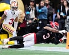 NFL week seven: 49ers v Falcons, Colts v Vikings, Bengals v Ravens and more – updates — The Guardian