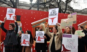 Protests followed the acquittal of Ulster rugby players Paddy Jackson and Stuart for rape in March in Belfast.