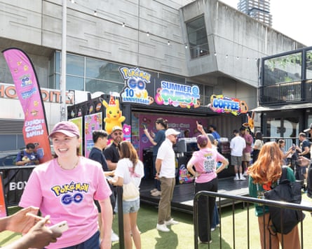 Pokémon GO’s 10th anniversary Summer Quest celebration in Shoreditch, London
