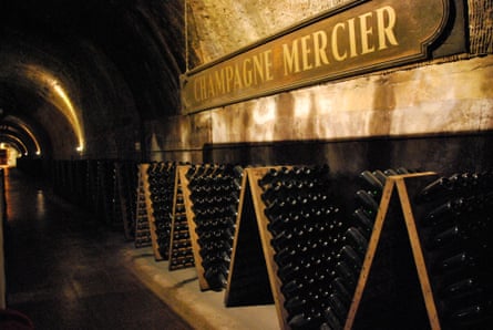 Mercier champagne house in Épernay.