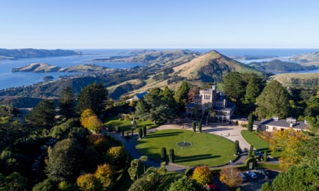 Larnach Castle on the ridge of the Otago peninsula near Dunedin 