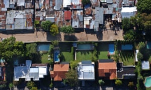 Image result for argentina rich and poor neighborhoods side by side