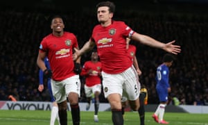 Harry Maguire And Manchester United Rely On Var For Win At Chelsea Football The Guardian